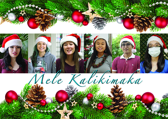 Mele Kalikimaka and Hauʻoli Makahiki Hou!