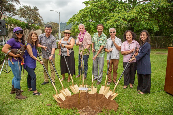 Cherry Blossom Sakura Planting Ceremony at Magoon