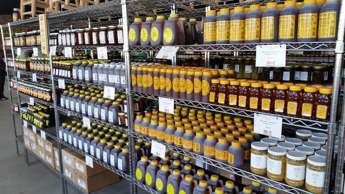 Local honey for sale