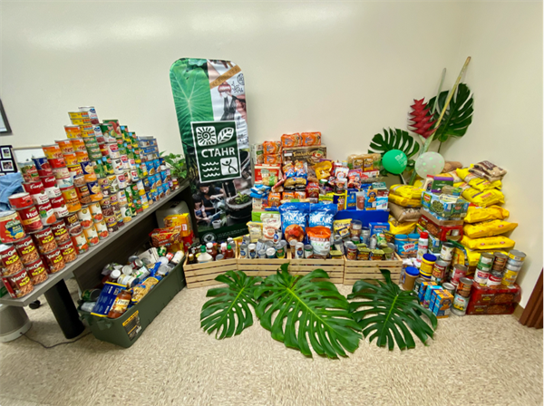 2022 Hawaii Foodbank Food Drive: CTAHR comes out on TOP!