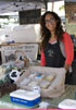 woman vendor at market